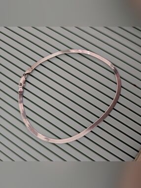 Italian Sterling Herringbone Bracelet